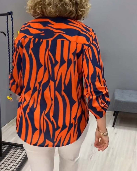 Printed Casual Blouse
