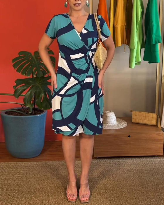 Chic printed A-Line dresses