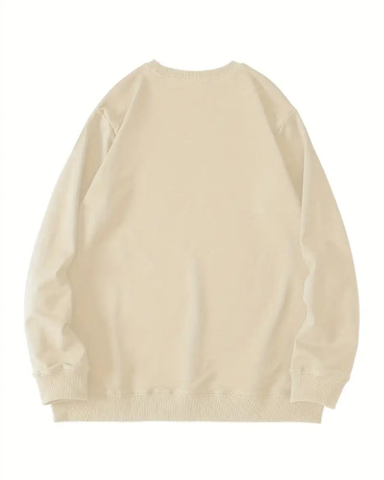 Colorful Heart-Shaped Pullover Sweatshirt