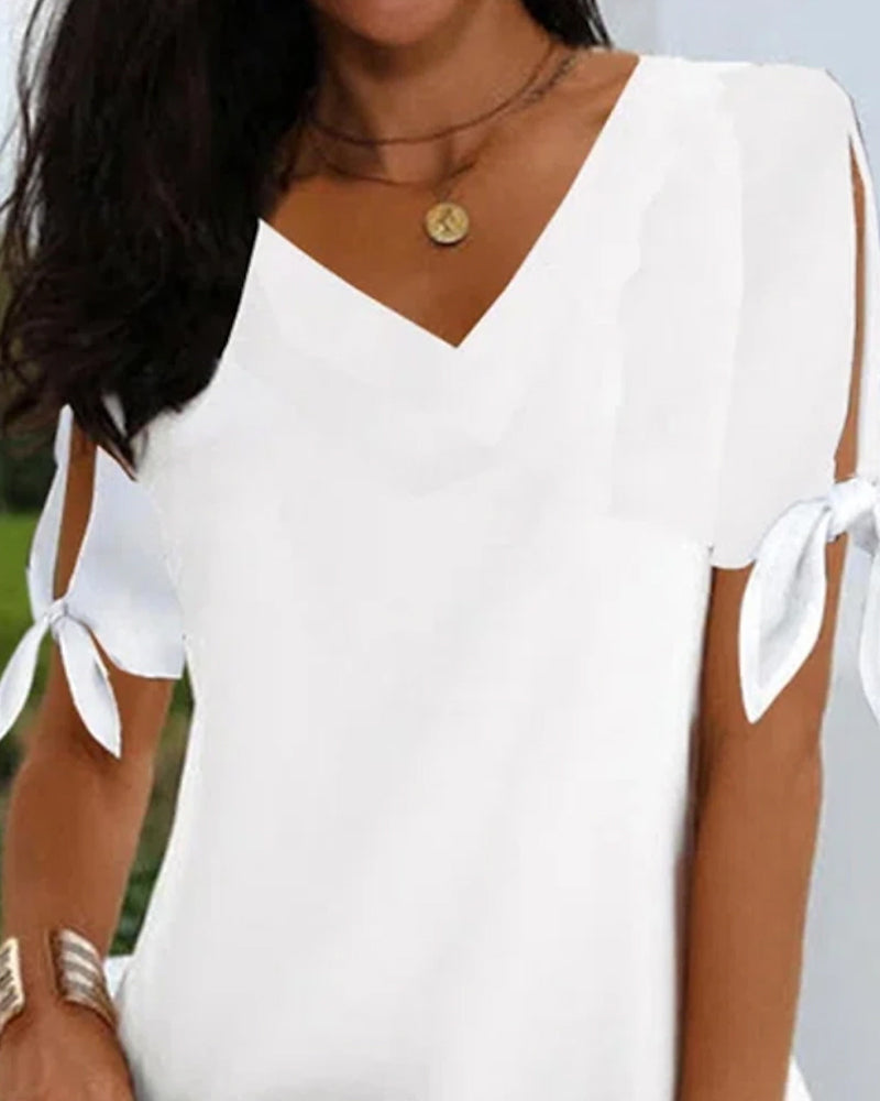 Split Sleeve Elegant Dress