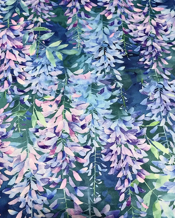 Short-sleeved botanical print Blouses