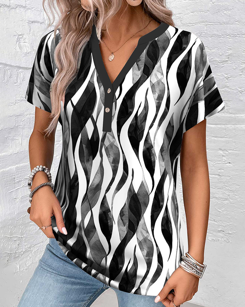 Casual Printed T-Shirt