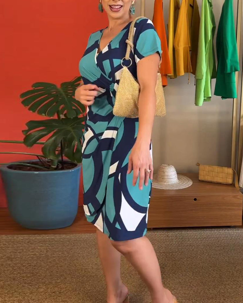 Chic printed A-Line dresses