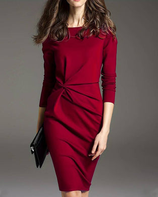 Elegant knee-length dress