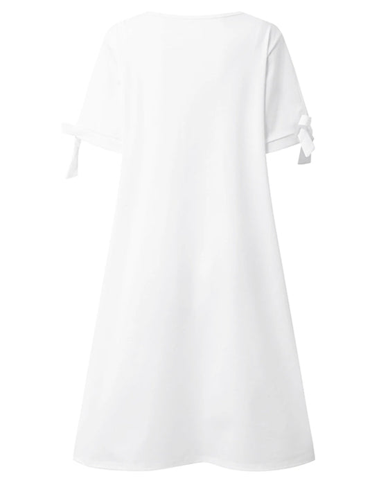 Split Sleeve Elegant Dress