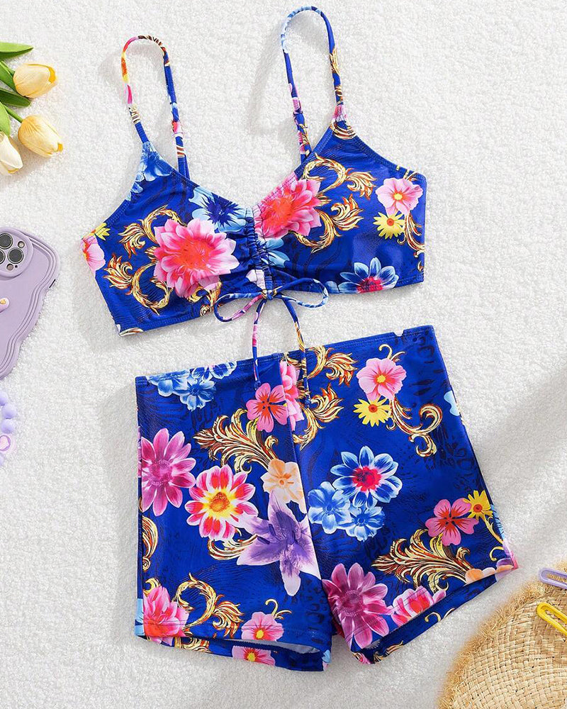 Two-Piece Floral Print Bikini