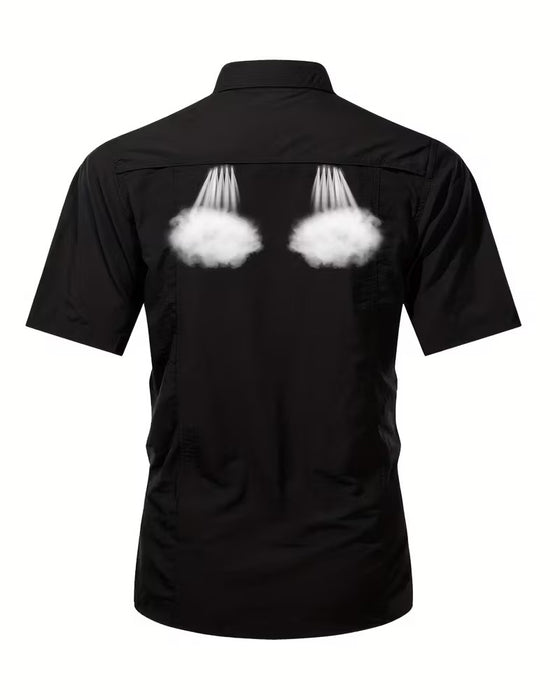 Casual Breathable Short Sleeve Shirt