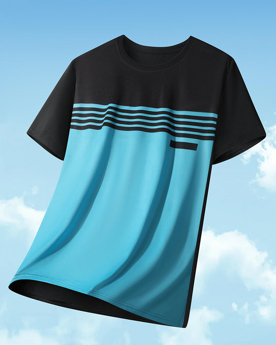 Men's Breathable Quick Dry Short Sleeve T-Shirt