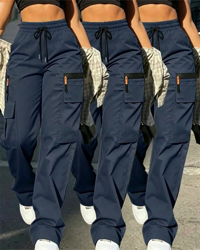 Multi-Pocket Cargo Pants