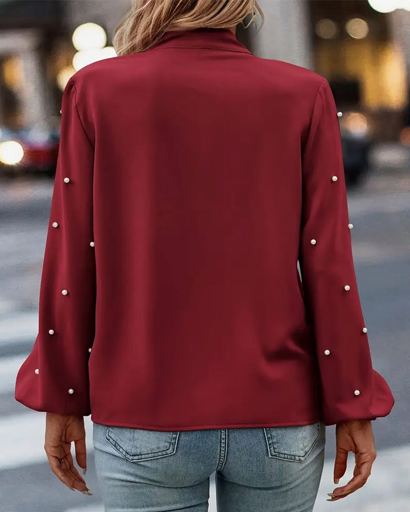 Ribbons, Beads and Temperamental Blouse