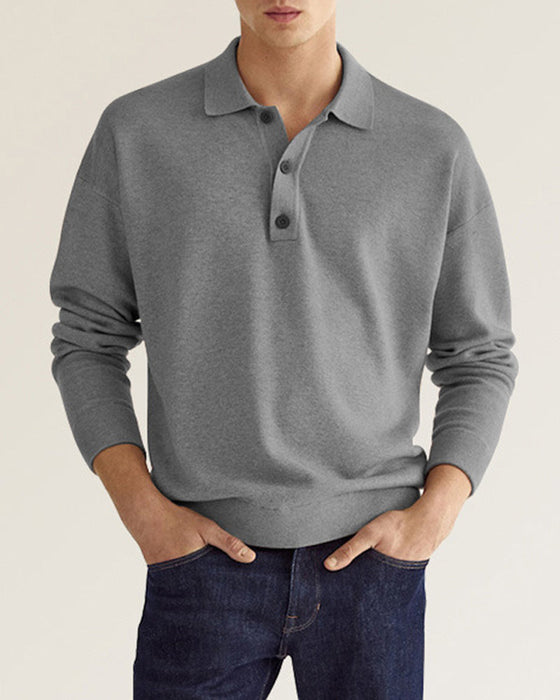 Long sleeve button down men's shirt