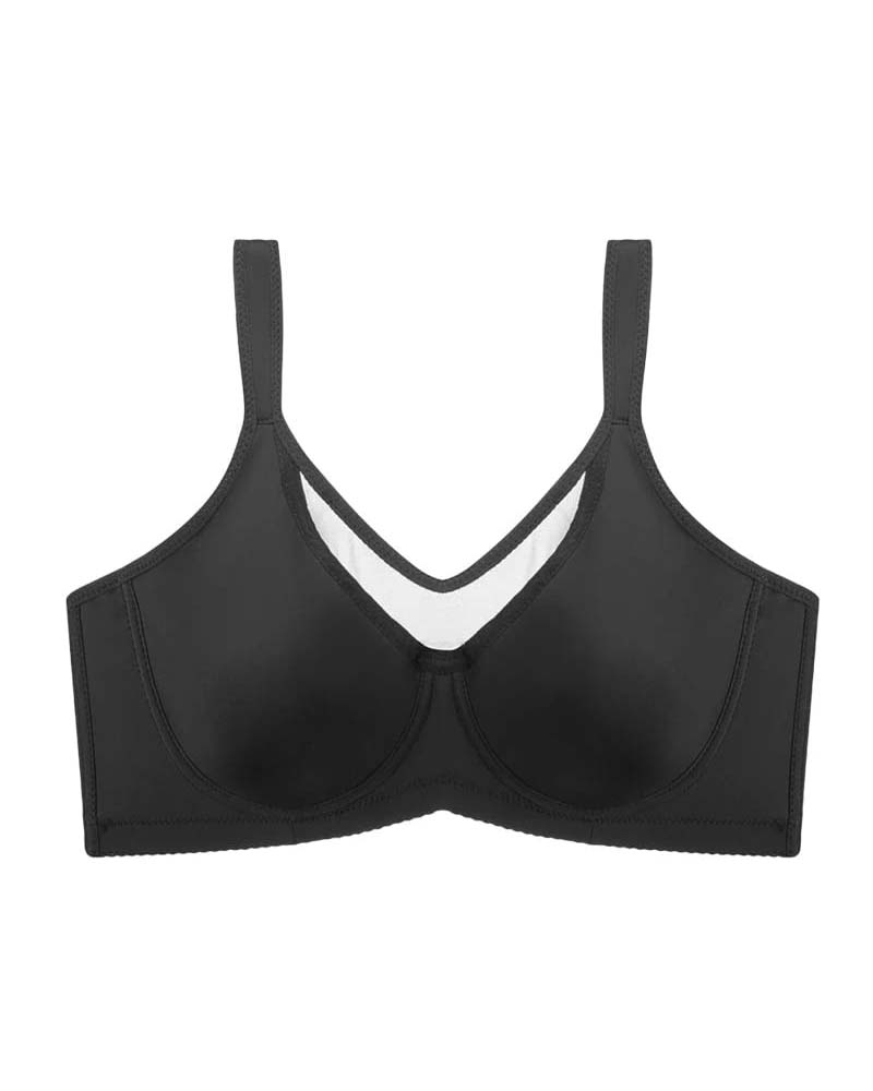 Mesh Splice Underwire Push-Up Bra