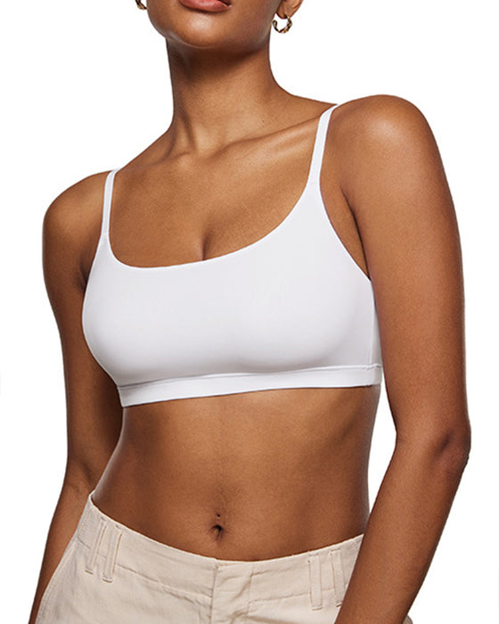 Sexy Wirefree Solid Color Lingerie