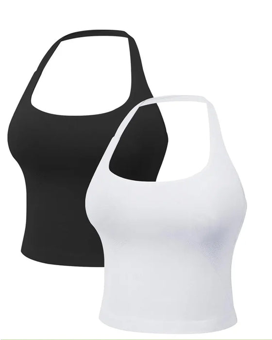 Casual Built In Bra Cami Top