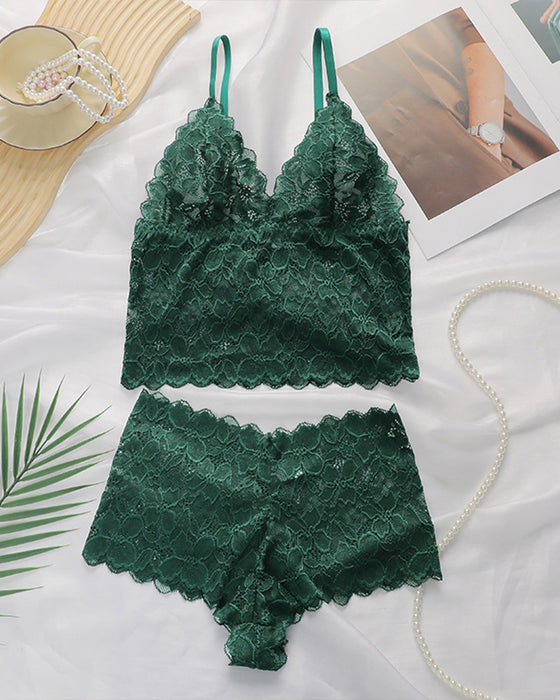 Sexy Lace Lingerie Set