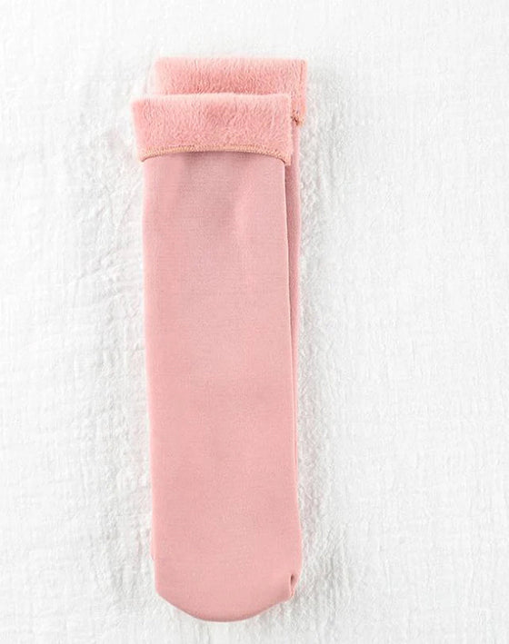 Winter soft plush floor socks