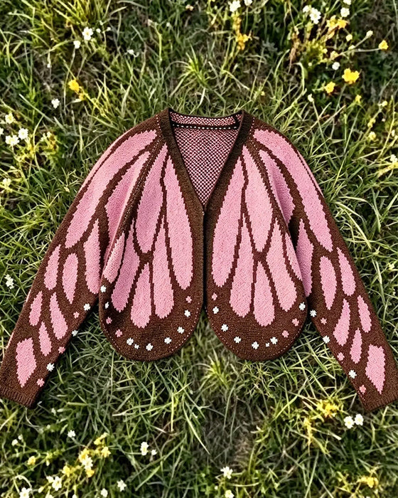 Butterfly Fashion Casual Cardigan
