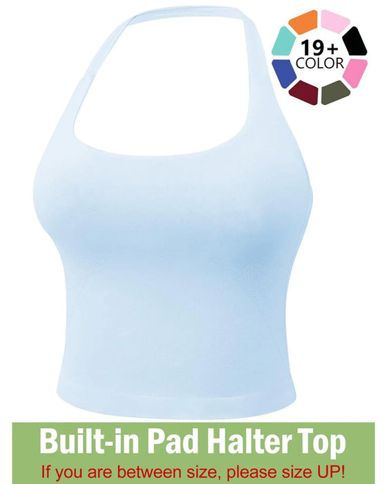 Casual Built In Bra Cami Top