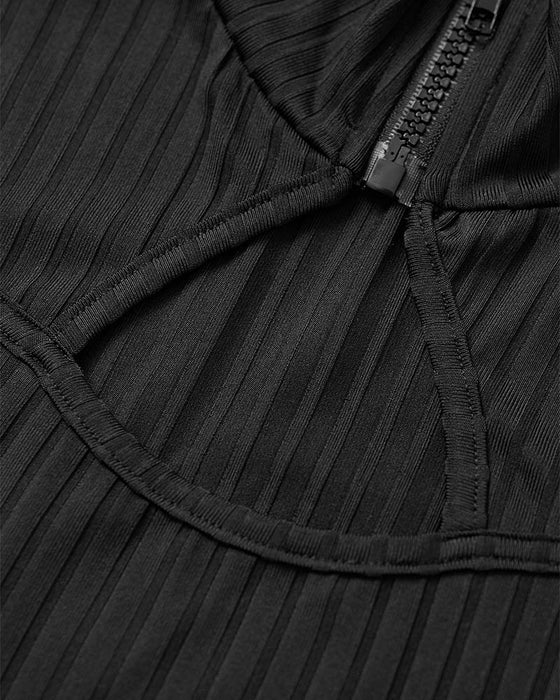 Solid Color Skinny Casual Dress