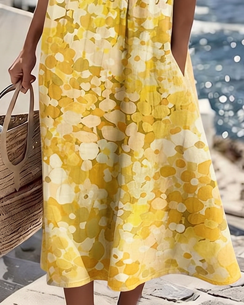Printed Loose Dress