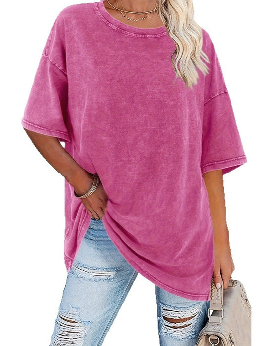 Loose Fit Casual Short Sleeve T-Shirt