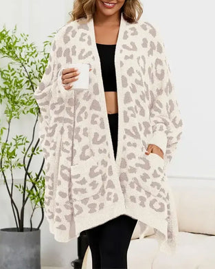 Pocket Casual Long Sleeve Cardigan