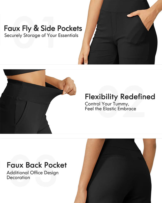Slim Fit Casual Versatile Pocket Pant