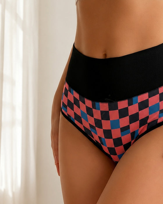 Seamless Casual Print Panties