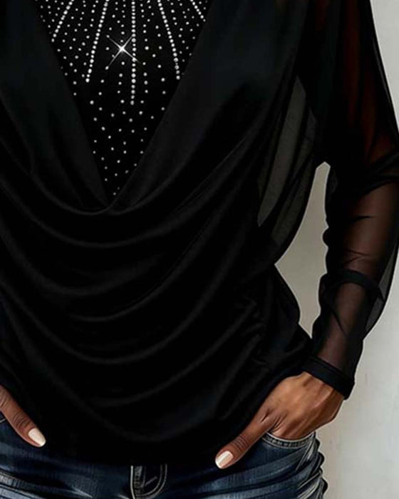 Thin Flash Collar Top