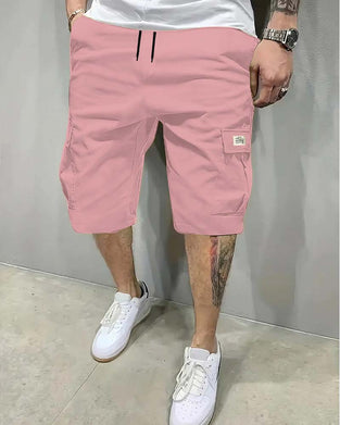 Men's Mid Waist Drawstring Shorts