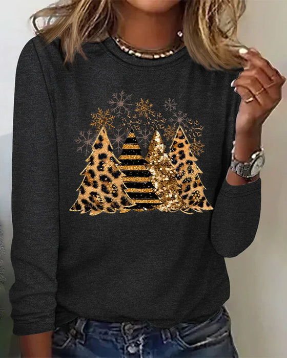 Long sleeve Christmas tree top