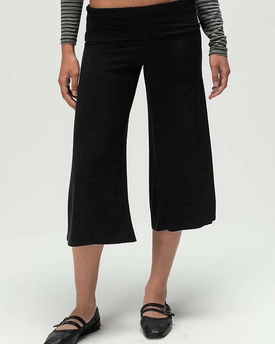 Solid Color Bermuda Casual Pant