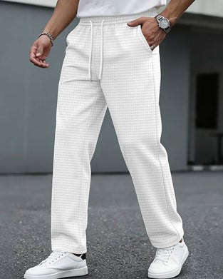 Solid Color Men's Sweat Pants