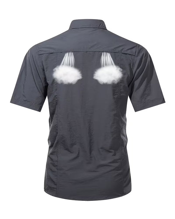 Casual Breathable Short Sleeve Shirt