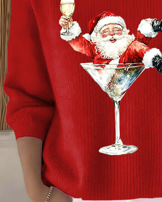 Turtleneck Christmas Slim Sweater