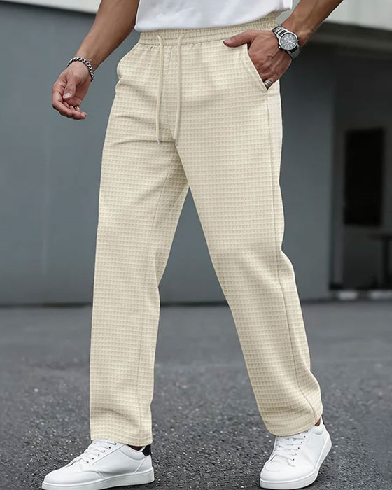 Solid Color Men's Sweat Pants