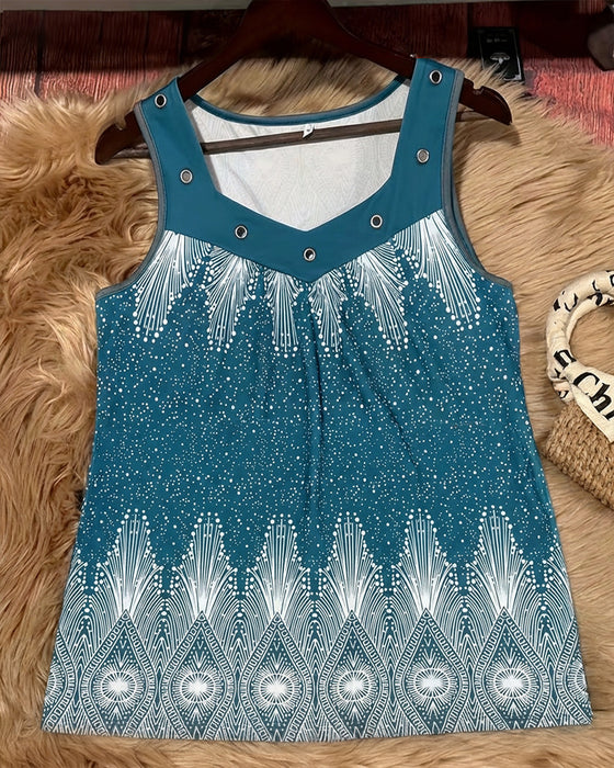 Casual Fashion Versatile Tank Top
