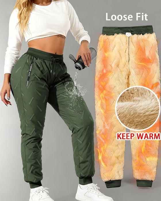 Fleece-Lined Outdoor Thermal Pants