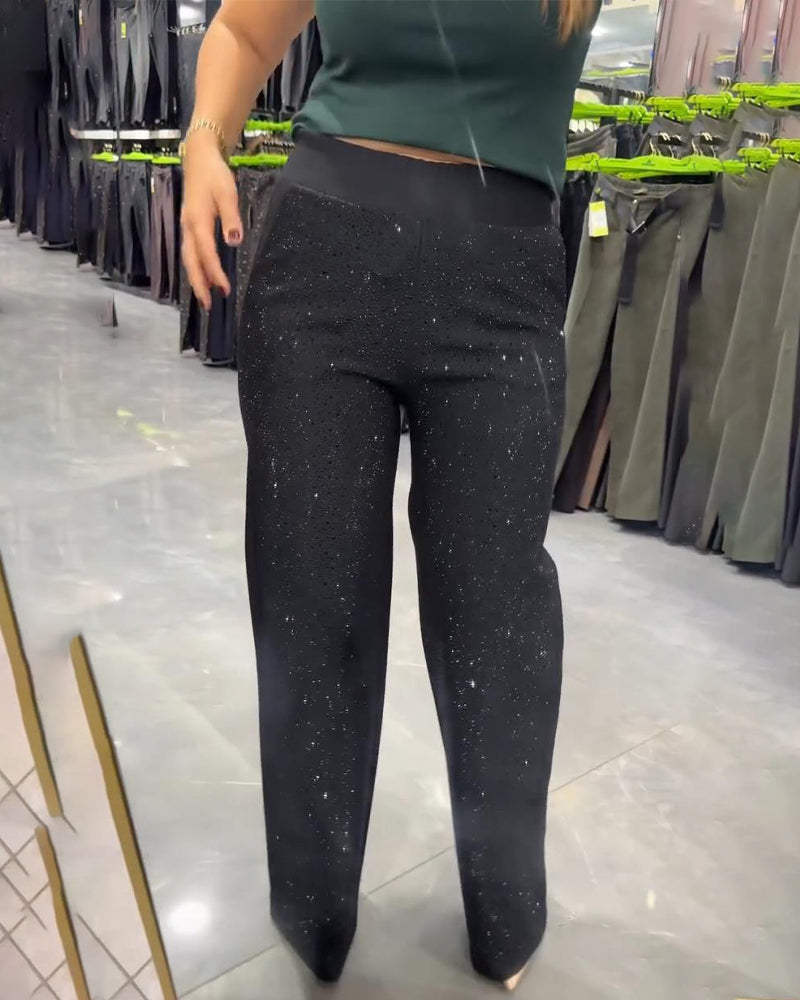 Fashionable And Casual Wide-Leg Pants