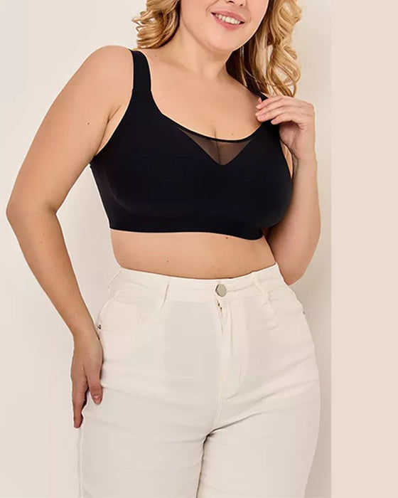 Large Size Seamless Bra