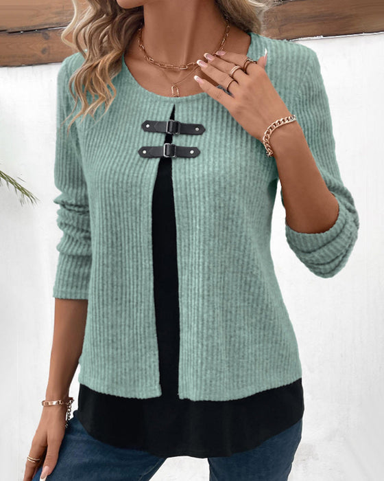 Layered Long Sleeve Tops