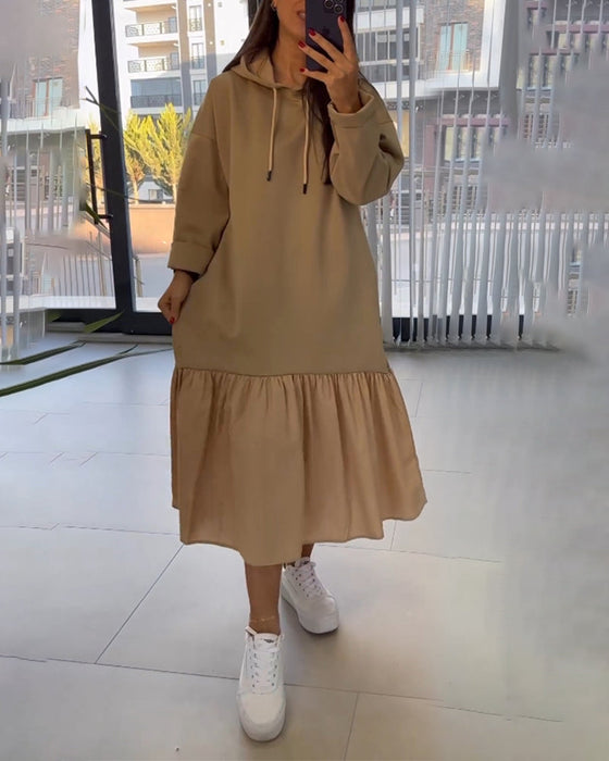 Long Sleeve Dress with Pocket