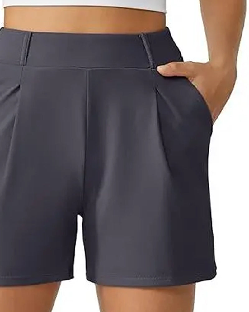 Side Pocket Casual Pants