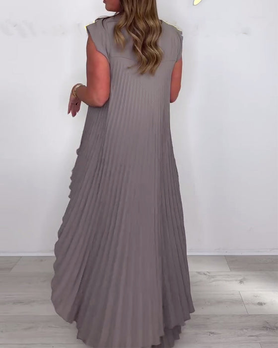 Fashionable Street Style Solid Color Two-Piece Suit