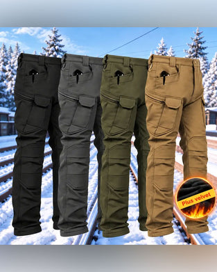 Outdoor Solid Cargo Pants