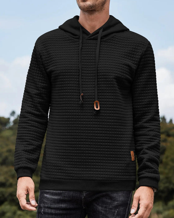 Men's Hooded Solid Hoodie