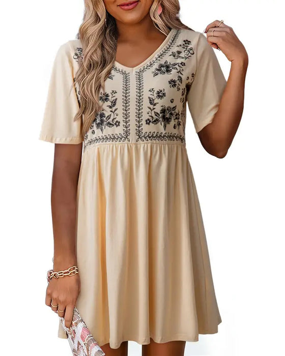 Vintage Artistic Loose Dresses