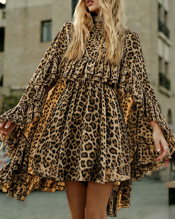 Elegant Chiffon Camisole Dress Two-Piece Set