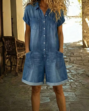 Short Sleeve Jumpsuits