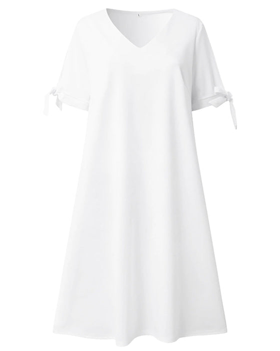 Split Sleeve Elegant Dress